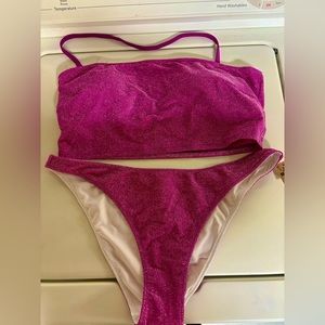 Victoria’s Secret Pink Sparkly Bikini Set